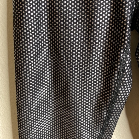 Beyond yoga leggings black silver ombré dot medium - Picture 2 of 3